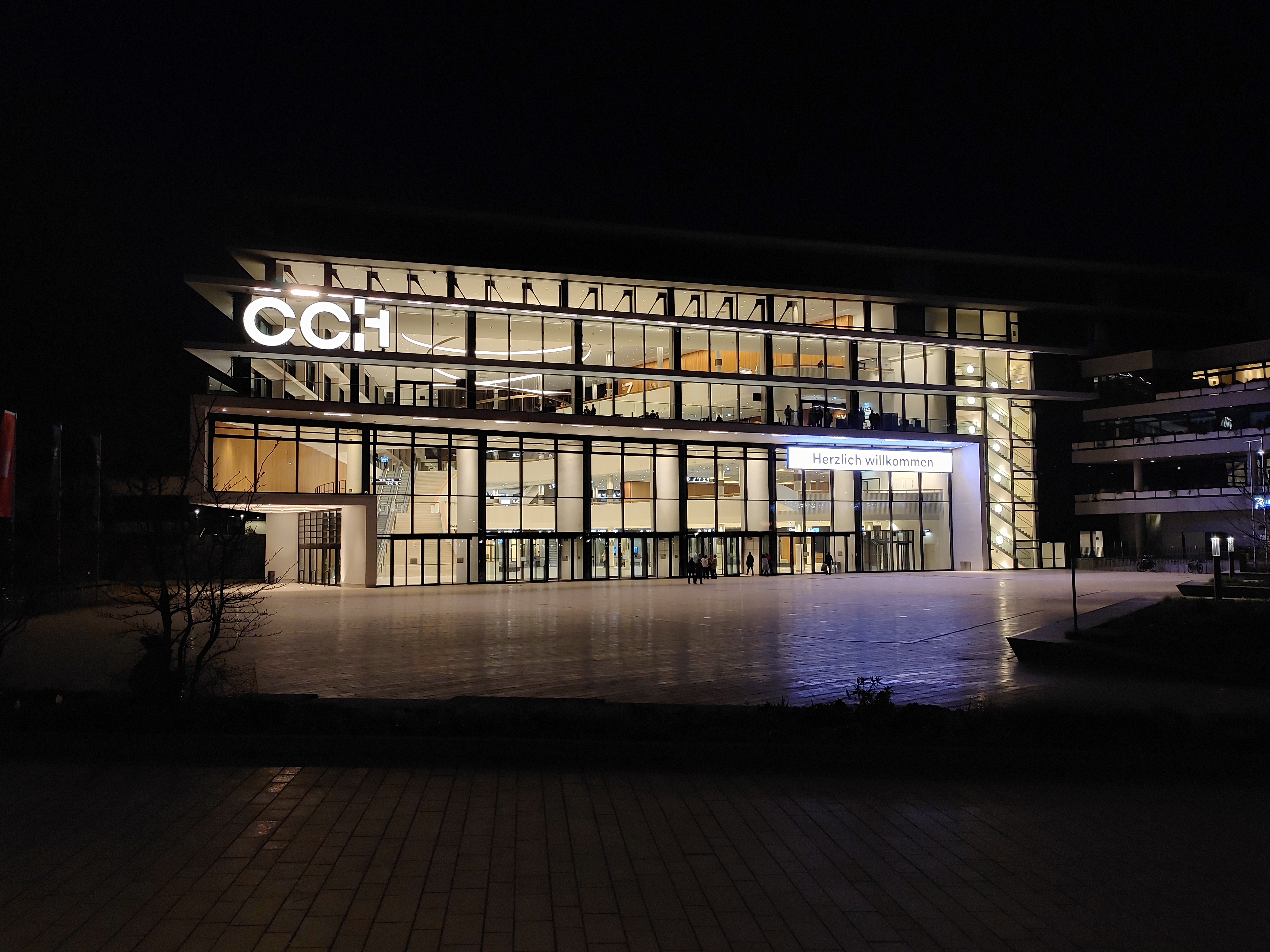 Außenansicht vom Congress-Centrum-Hamburg